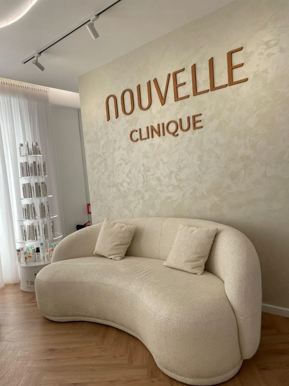 Skincare routine between facial treatments, Nouvelle Clinique Tirana